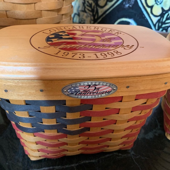 Longaberger Other Longaberger Collectible Baskets Lot Of 7 Poshmark